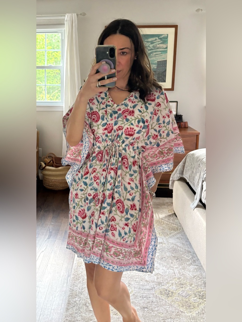 Sevya Hand Made Block Print Cover Up